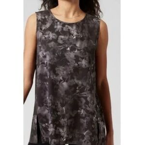 athleta Zephyr Refined Tank black lightweight  athletic sleeveless